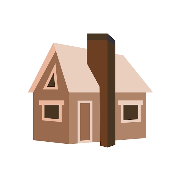 brown house cliparts