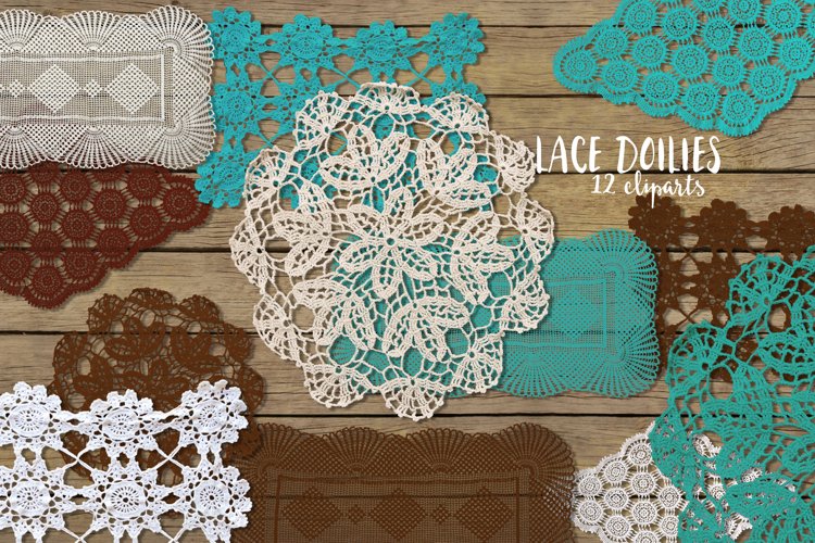 brown lace cliparts