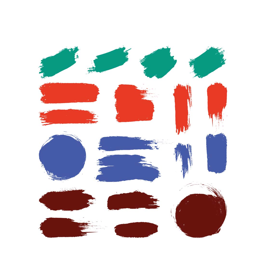 brush stroke clipart 2024