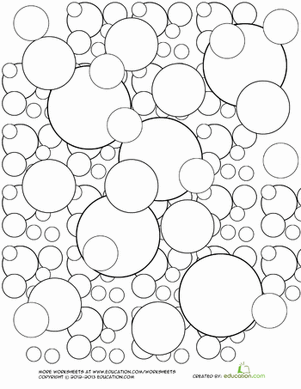Bubble | Worksheet | Education.com