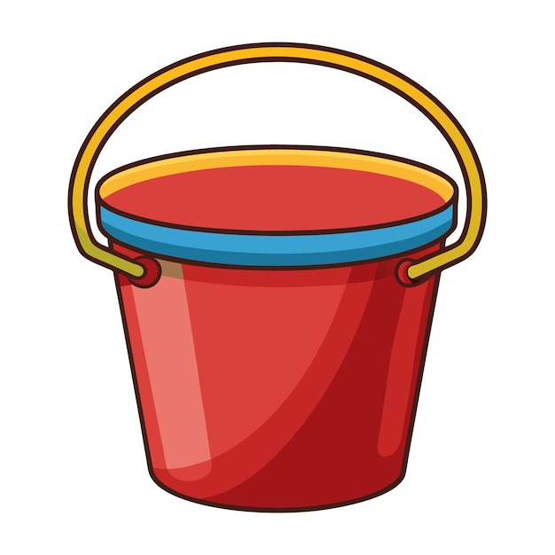 bucket clip art 2024