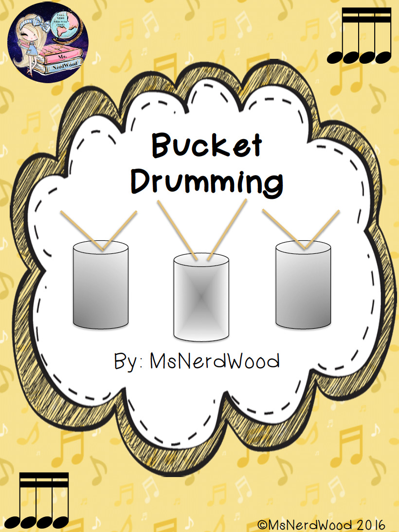 bucket drums cliparts