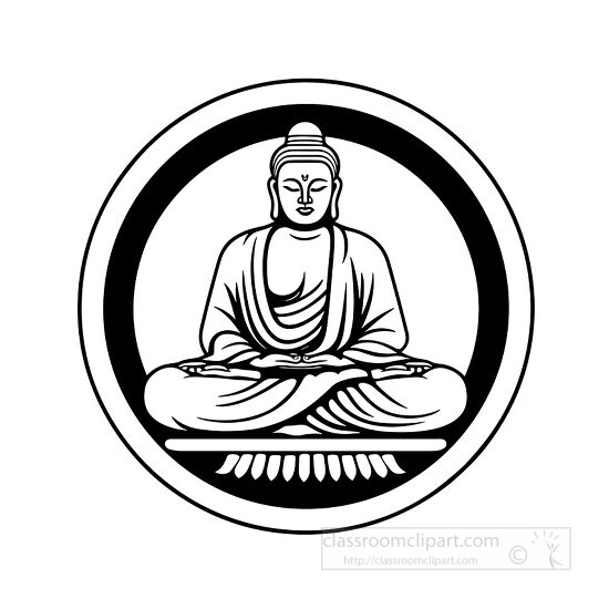 buddhism cliparts