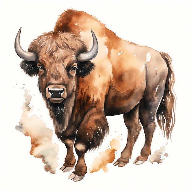 buffalo cowboy cliparts
