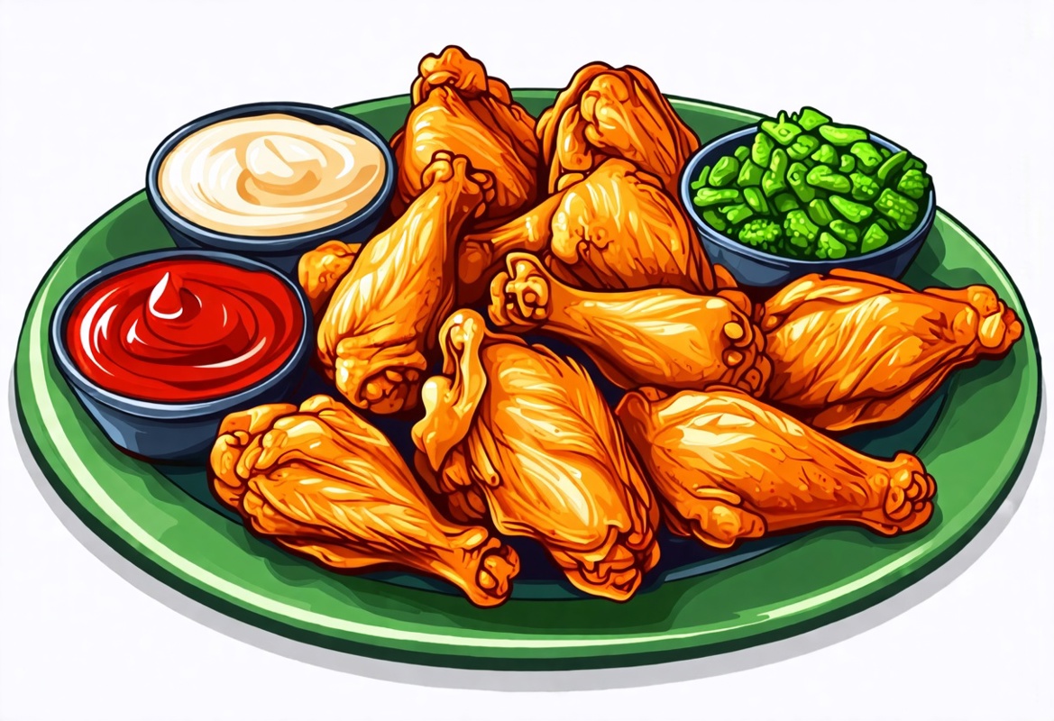 buffalo wings cliparts 2024