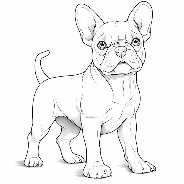 bulldog coloring pages printable