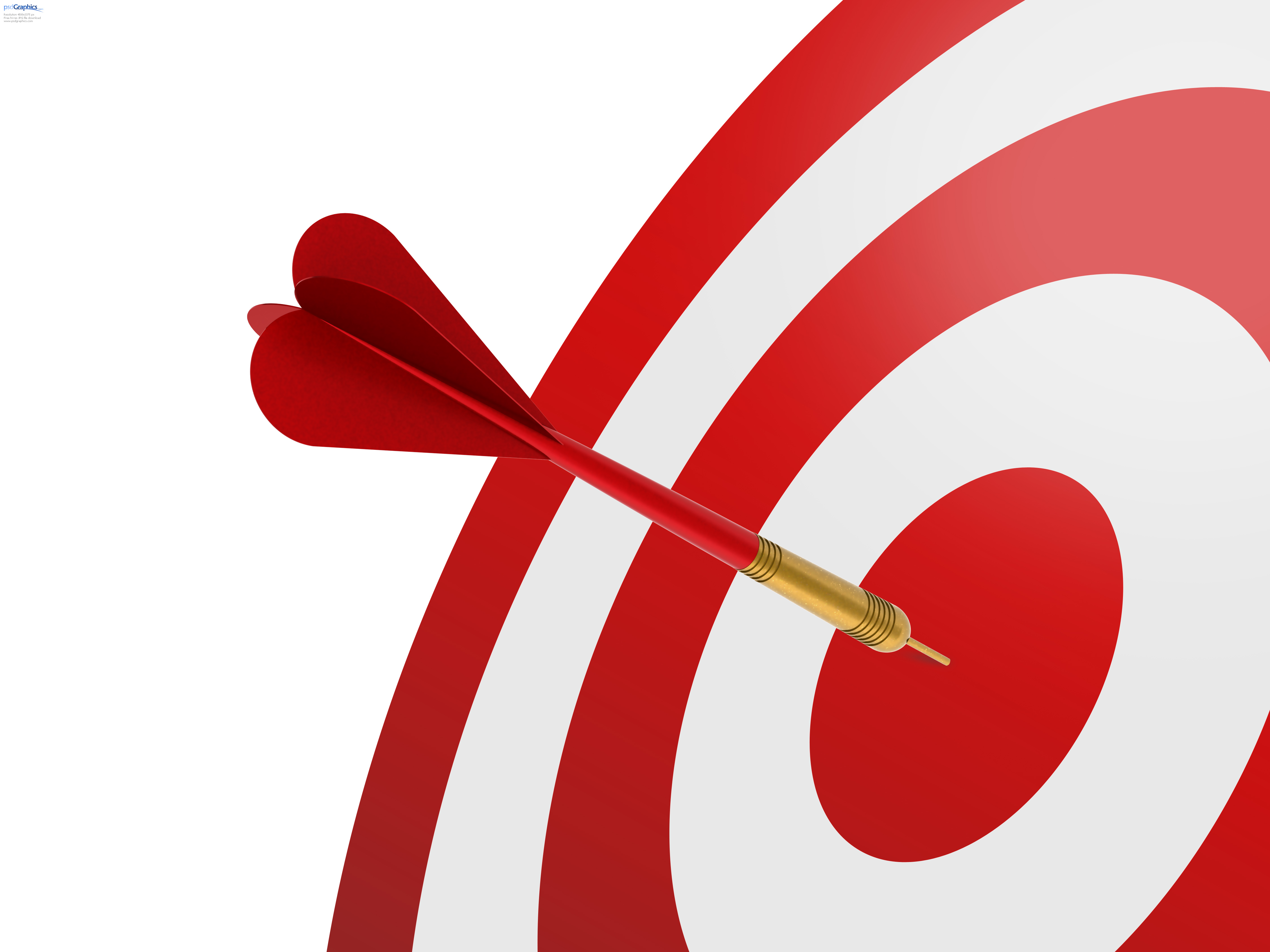 Bulls eye target | PSDgraphics
