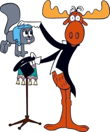 bullwinkle moose cliparts