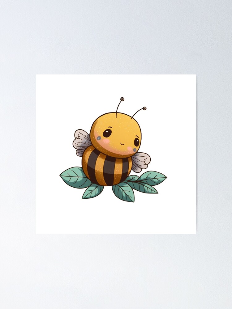 bumble bee cartoon drawing Image – Free AI Generator | Makepix