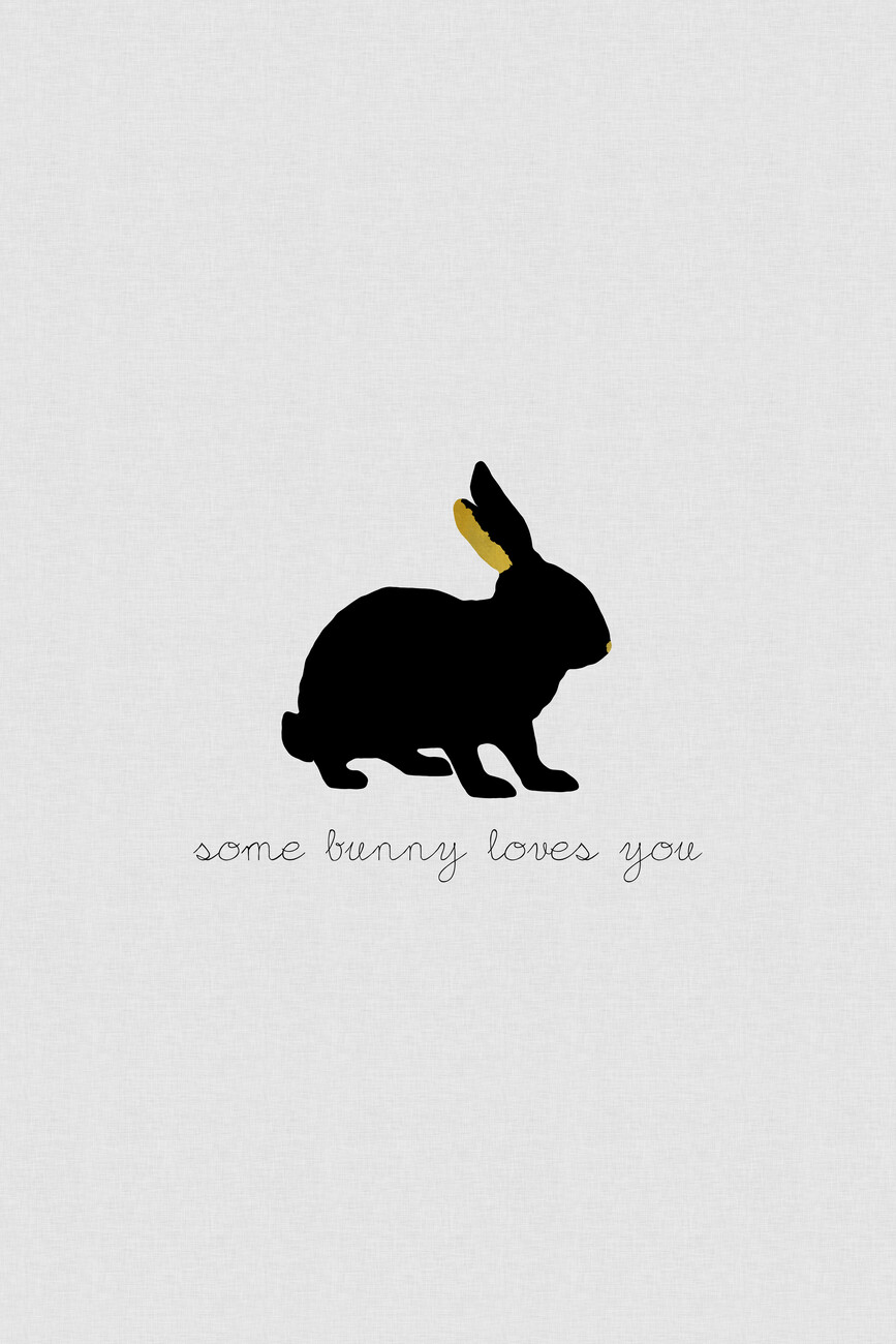 Kunstdruck Some Bunny Loves You | Poster, Wandbilder und Tapeten ...