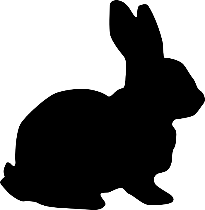 bunny silhouette