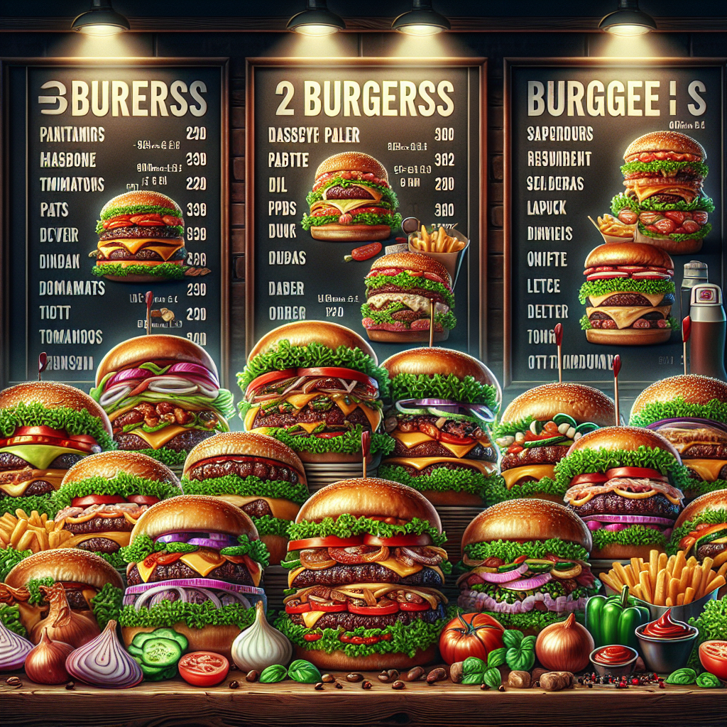 Burger King Burgers Menu | Pacinos Chicago