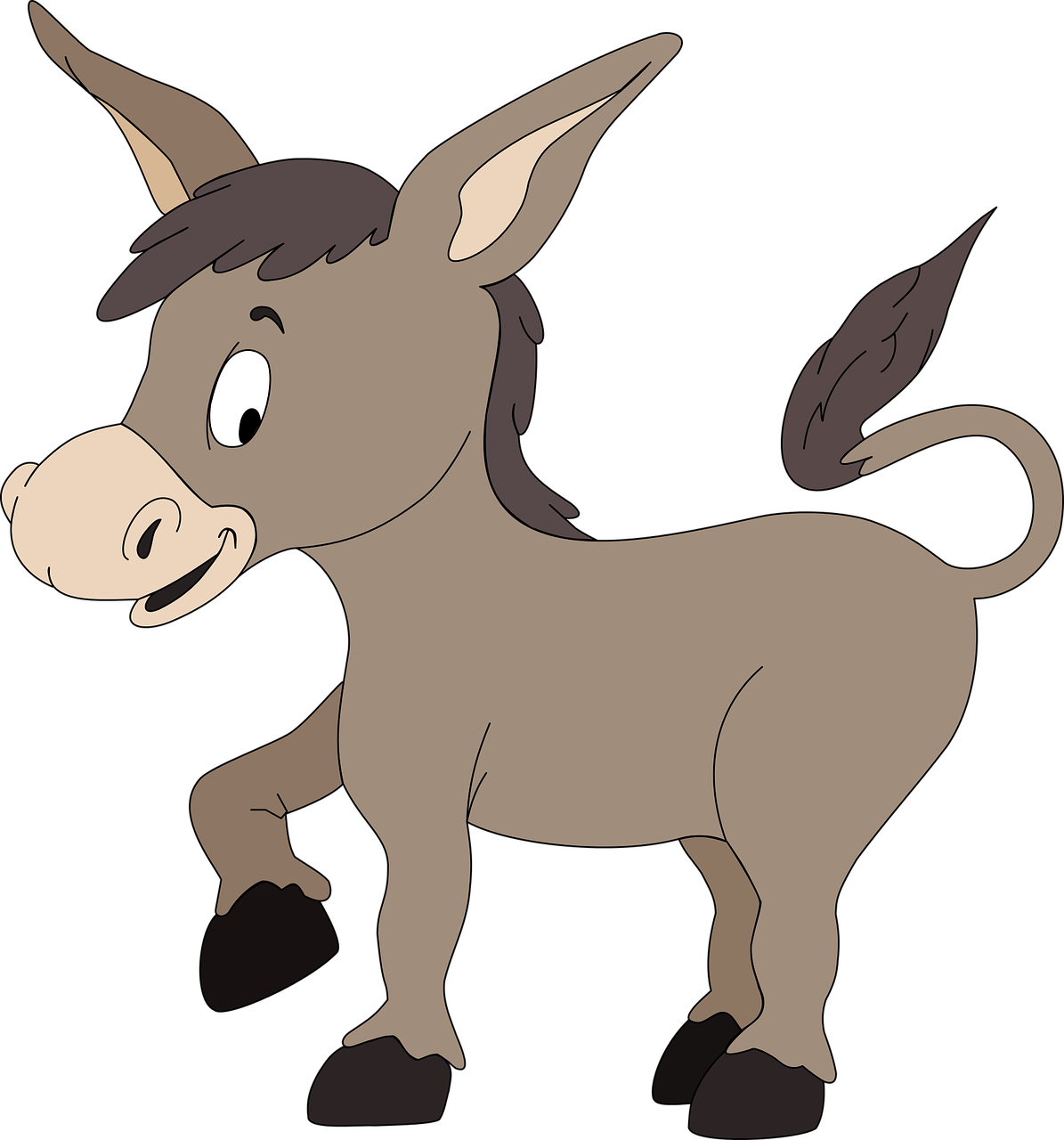Download Burro, Donkey, Jackass. Royalty-Free Vector Graphic - Pixabay