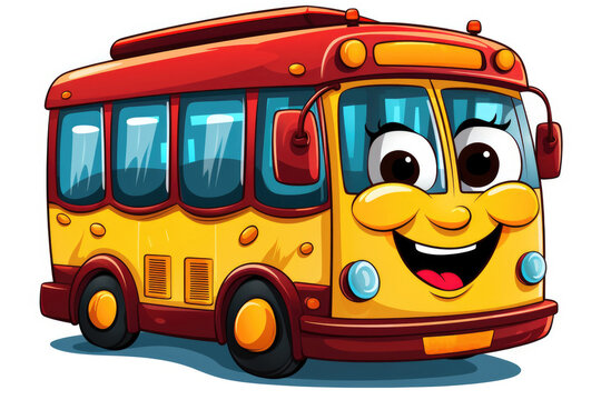 bus cartoon image