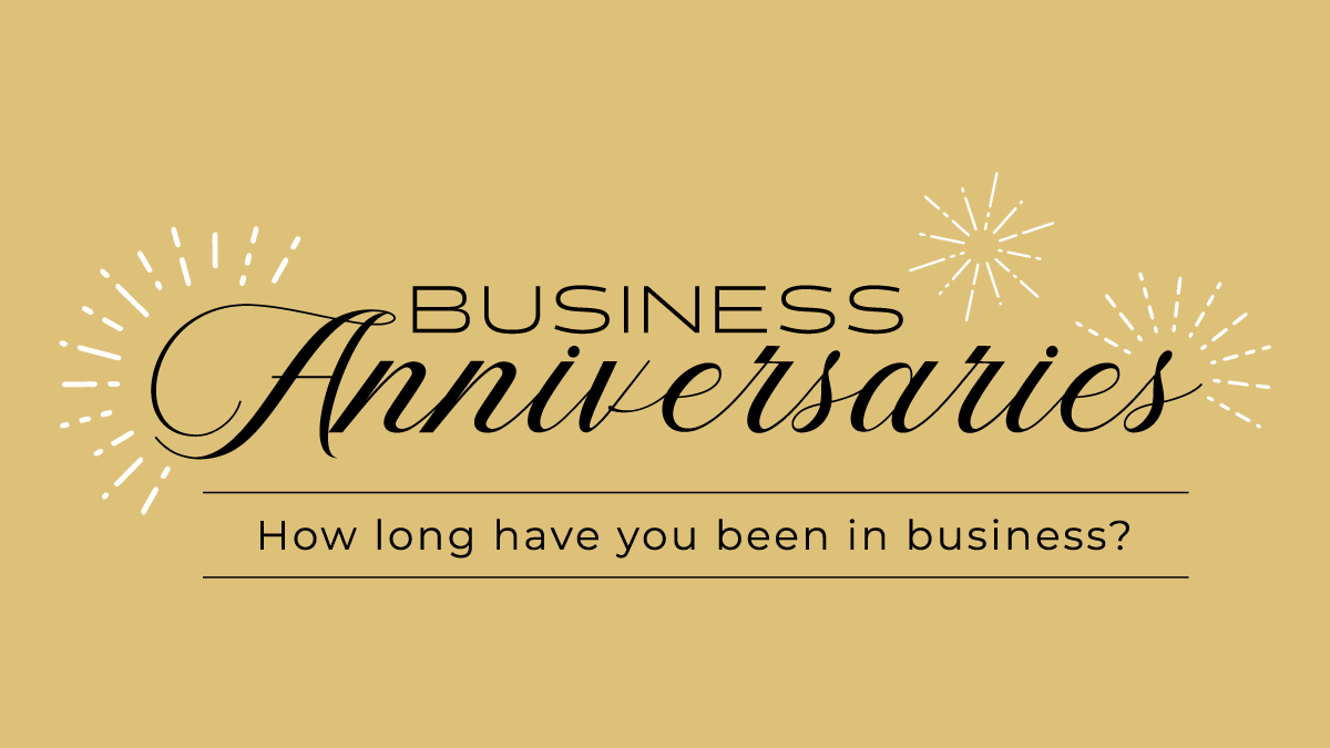 business anniversarys