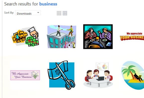 business results cliparts