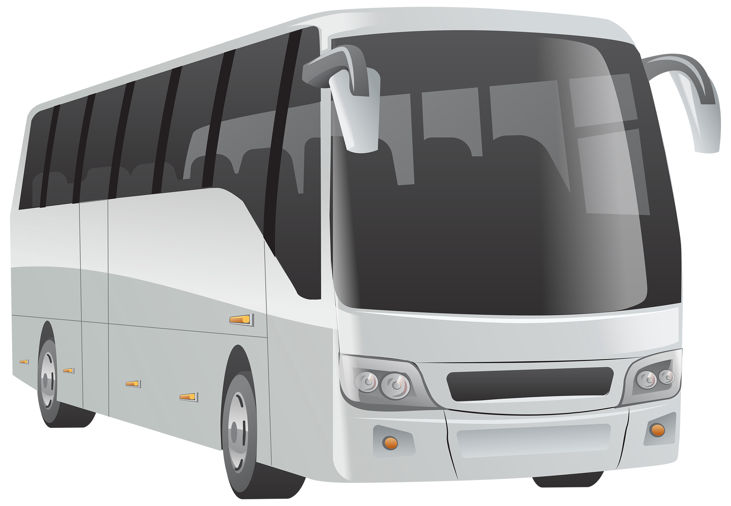 Bus PNG transparent image download, size: 2500x1733px