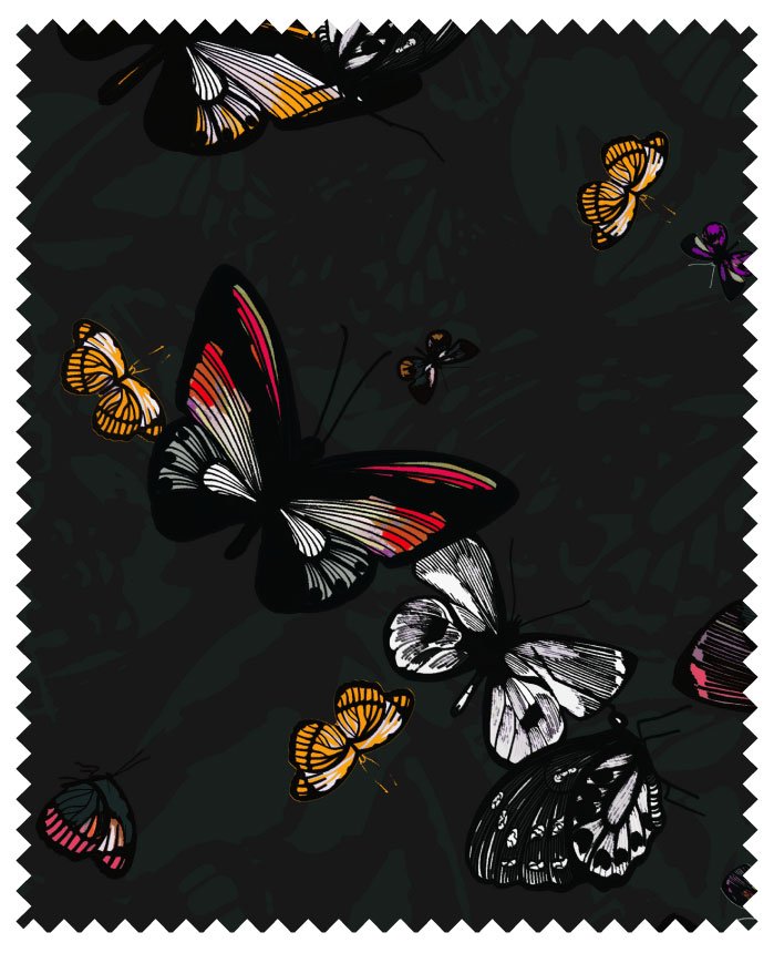 Butterflies Dark — ADD Artful Prints &amp; Patterns