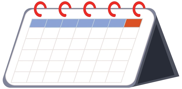 calendar weekly cliparts
