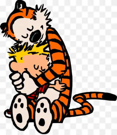 calvin and hobbes clipart