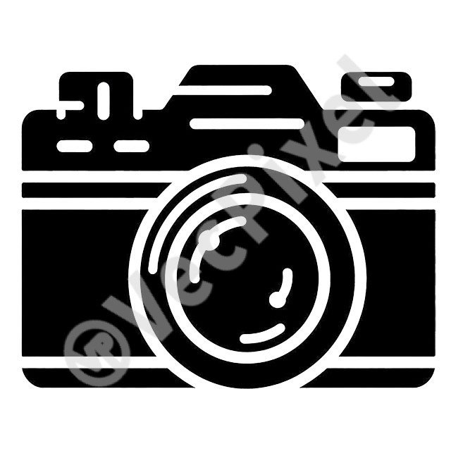 VecPixel - Free Vectors Image Download - Black Camera Logo Icon ...
