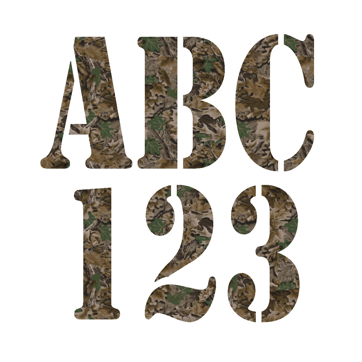 camo anniversary cliparts