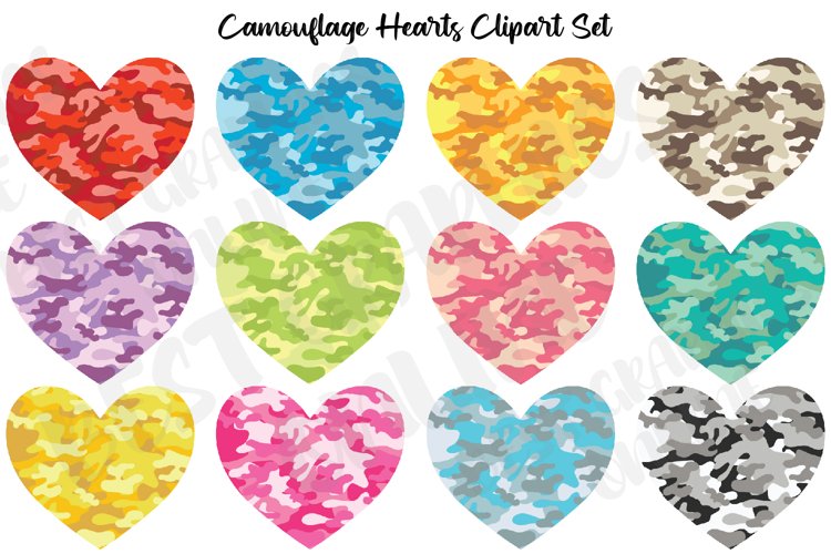 camo anniversary cliparts