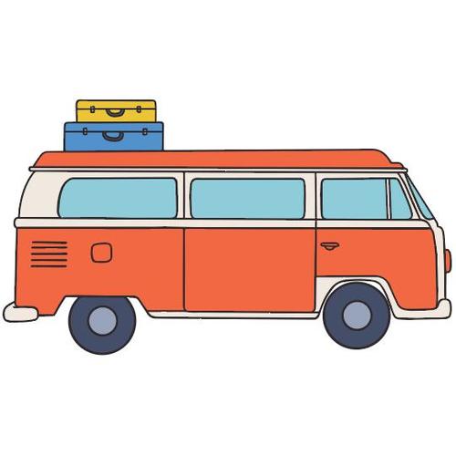 camper van clipart
