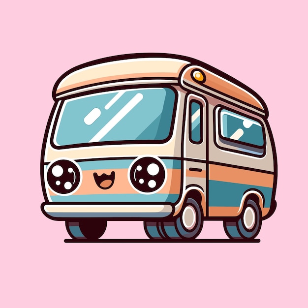 camper van clipart