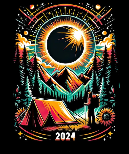 camping clip art 2024