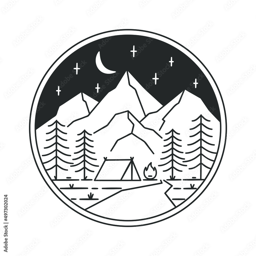 camping clipart