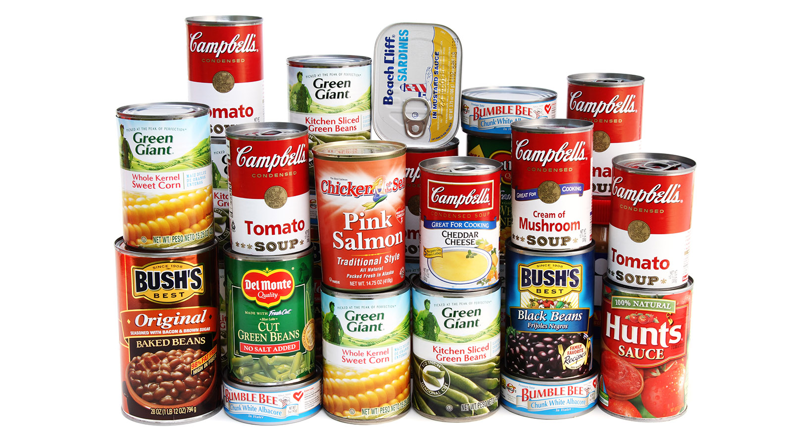 Food tins clearance