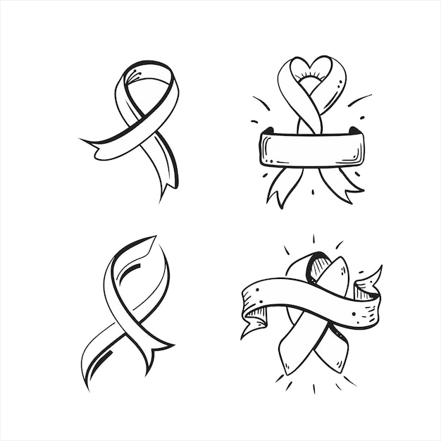 cancer ribbon vector art