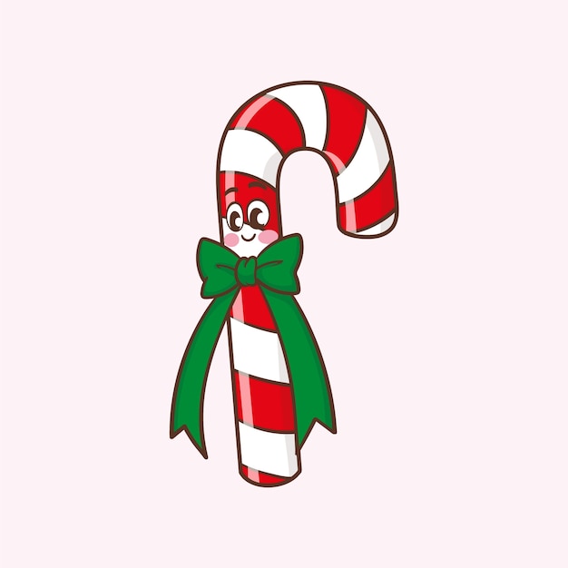 Candy Cane-Vektoren und -Illustrationen zum kostenlosen Download ...