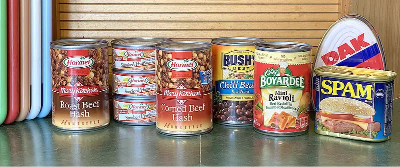 canned food pictures