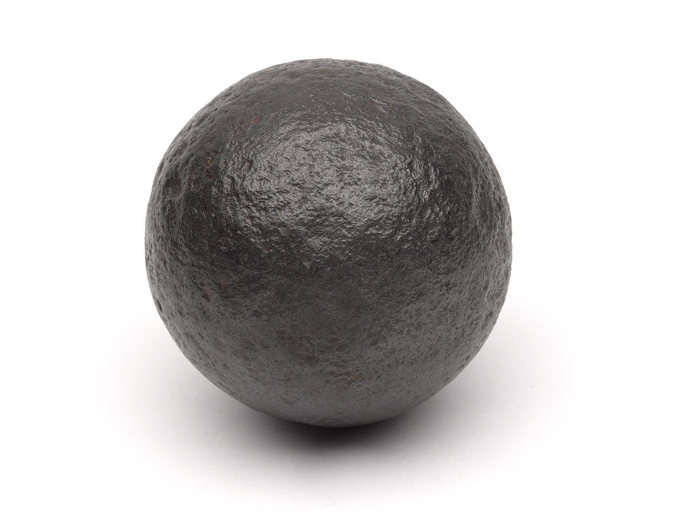 Cannon ball from the Battle of Naseby, 14 June 1645 | Online ...