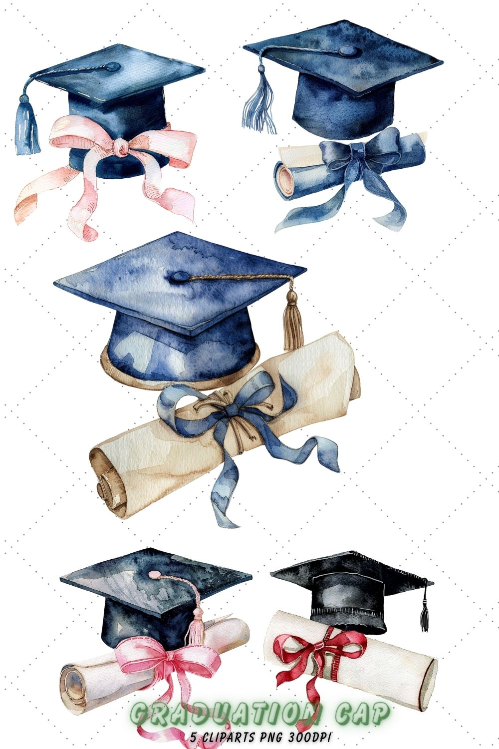cap and diploma clipart 2024