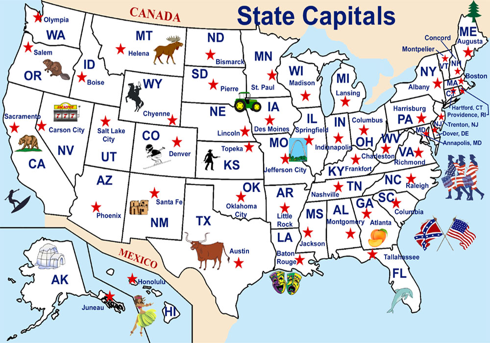 State Capitols in the United States – Legends of America
