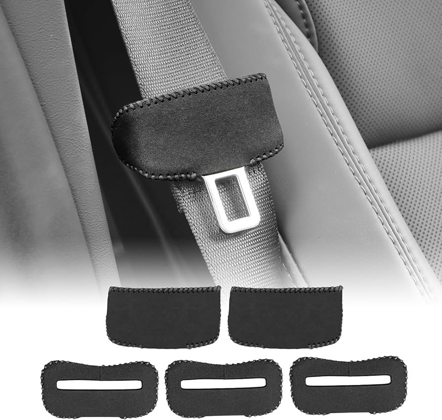 FDAIUN Car Seat Belt Buckle Clip for Tesla Model 3 2024 Alcantarn ...