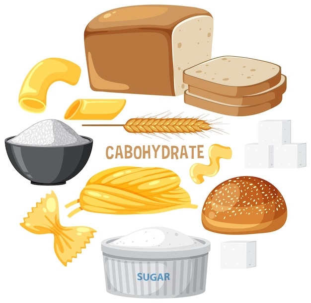 carbohydrate cliparts