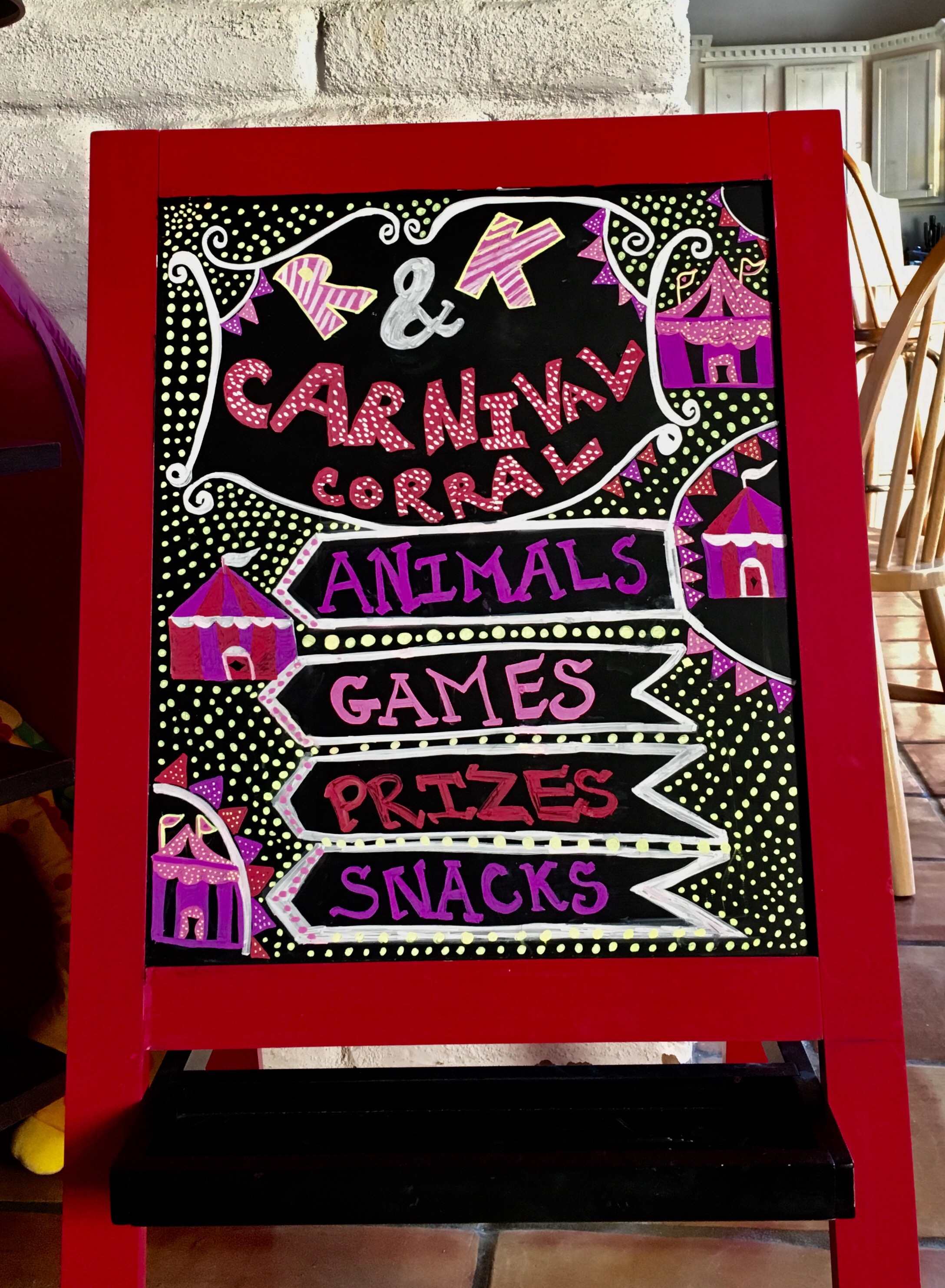 Signs and Decor: Carnival-Themed Party Prep – ARTY MOMMY