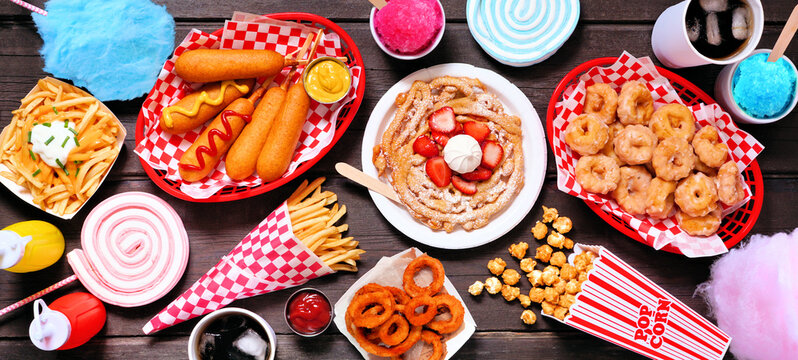 carnival food cliparts