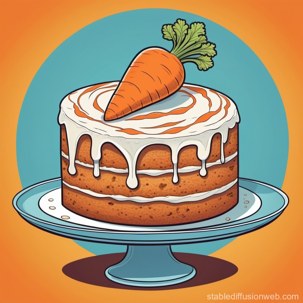 carrot cake cliparts 2024