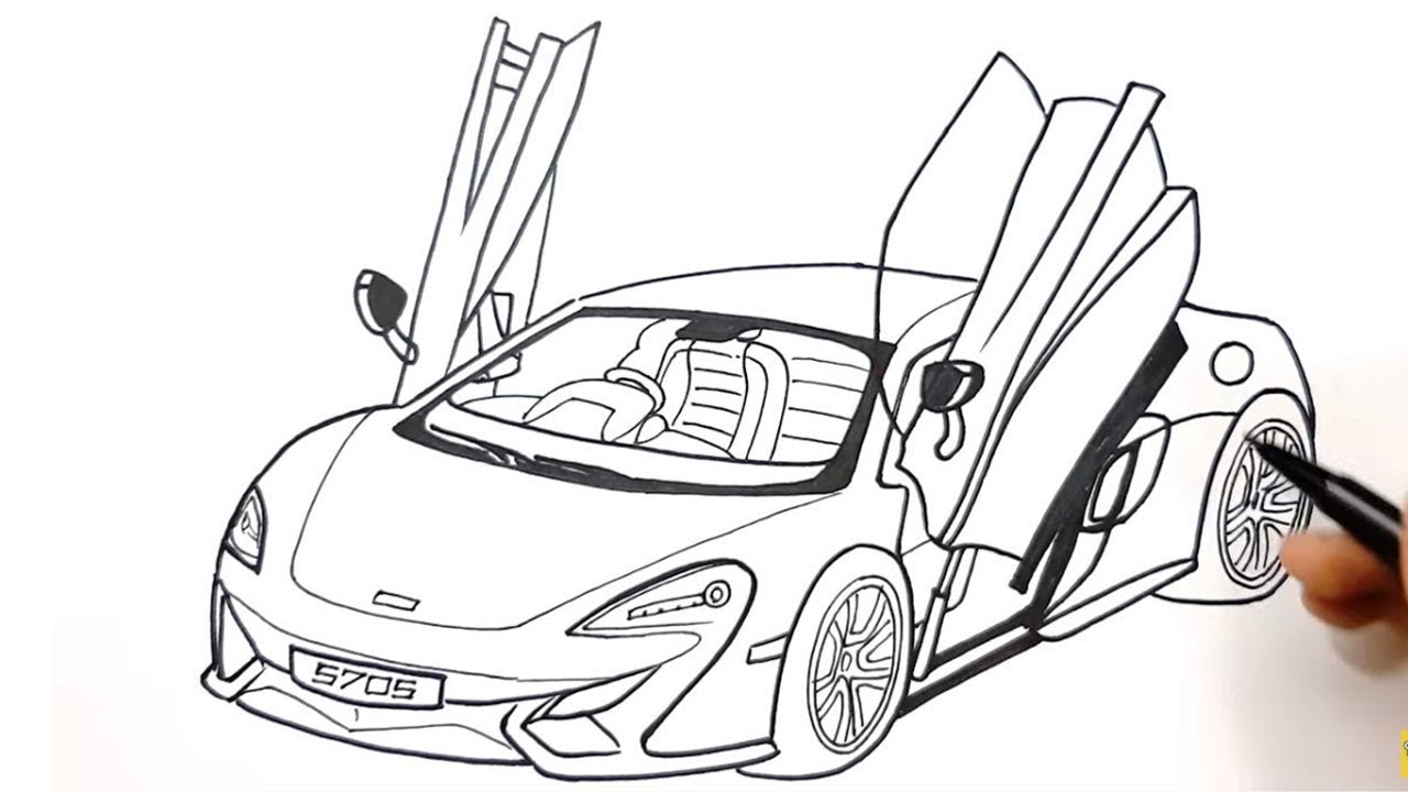 cars drawing
