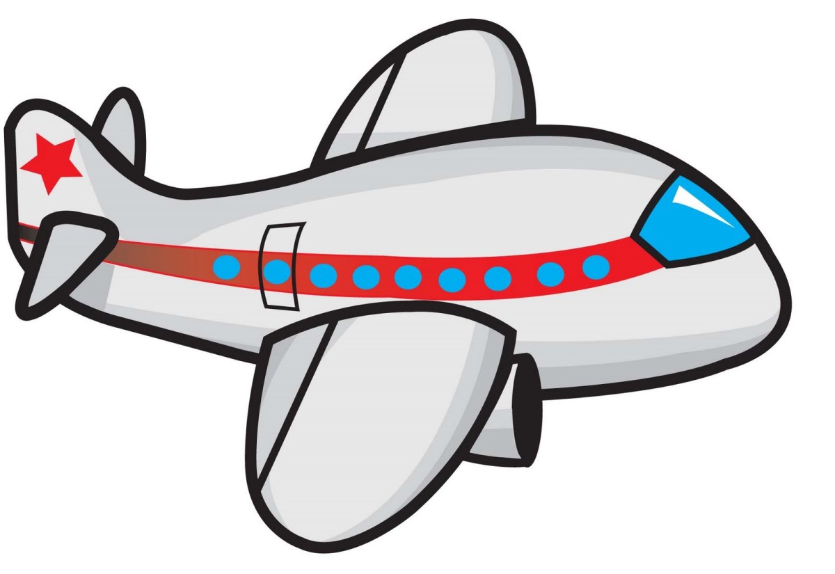 cartoon airplane clipart
