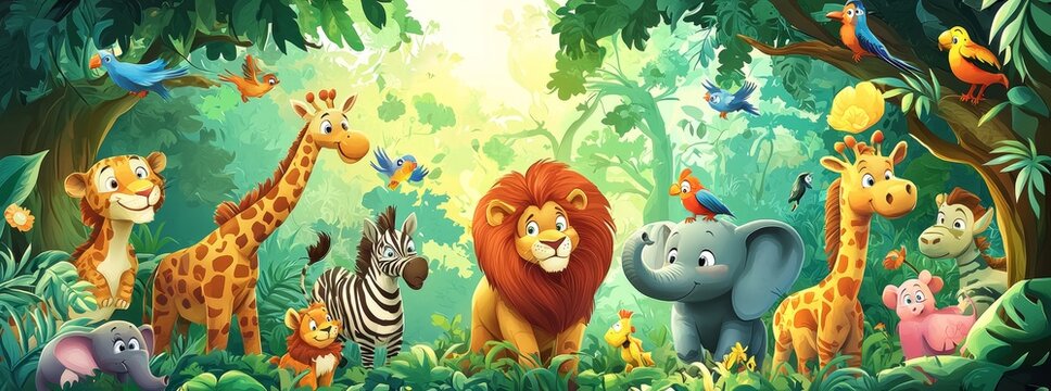 cartoon animals images