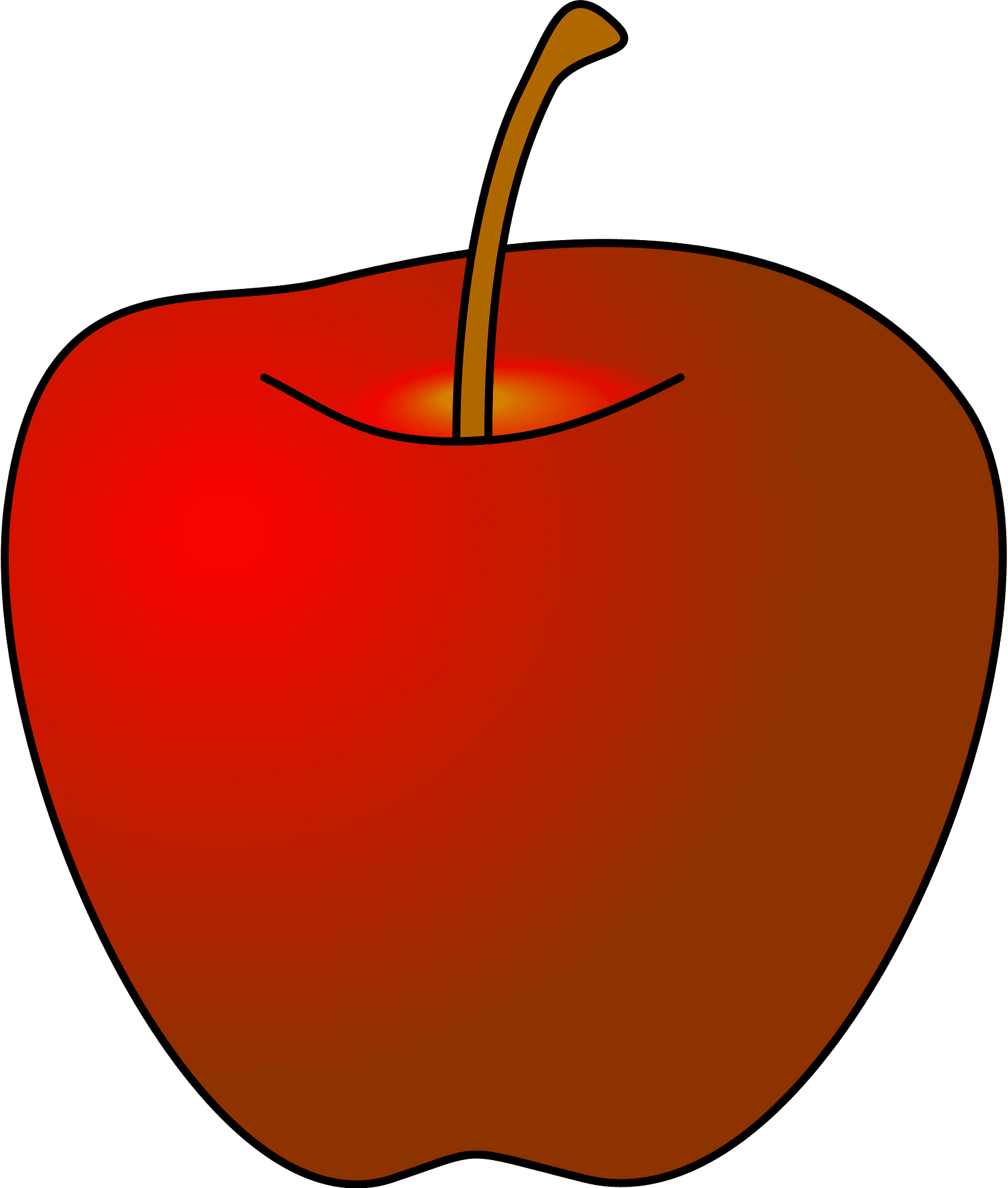 Apple - Free vector clipart images on clipart library.com