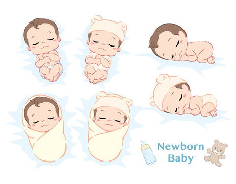cartoon baby drawings