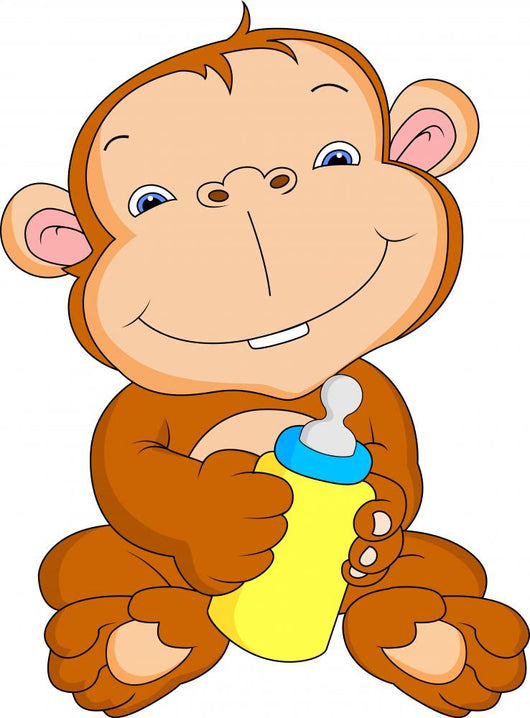 cartoon baby monkey images
