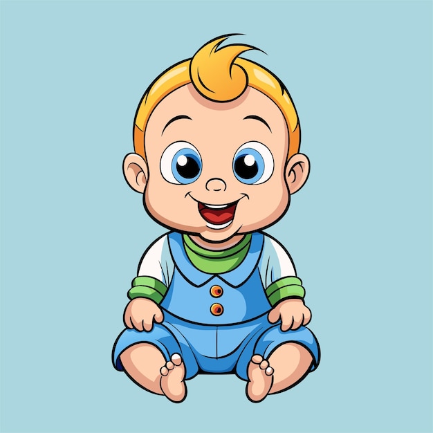 cartoon baby photo